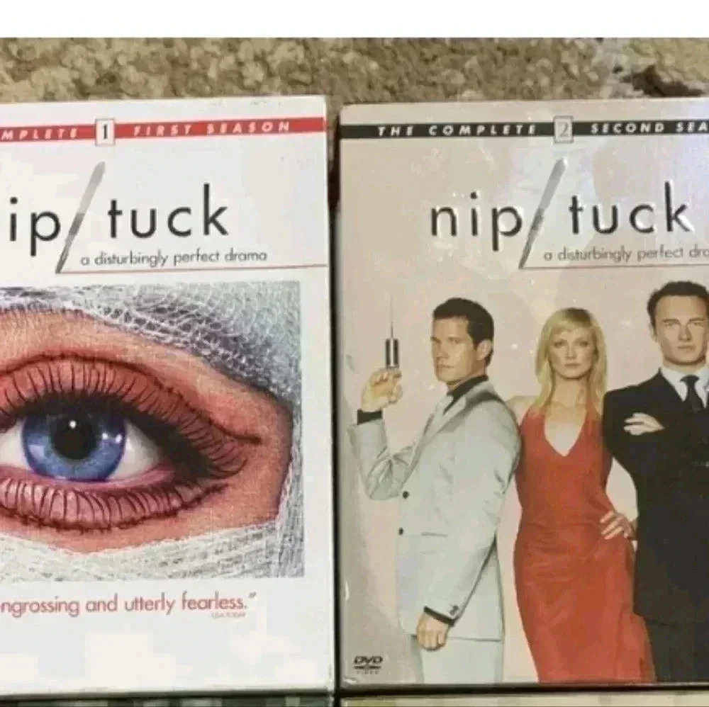 > DVD nip tuck  drama. Seasons 1 and 2
